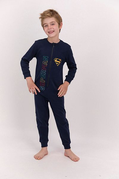 Superman Disney Boys' Navy Blue Jumpsuit
