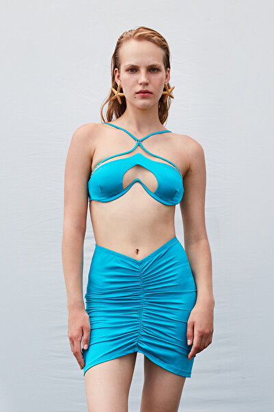 Grace تنورة إيزابيلا الزرقاء الصغيرة