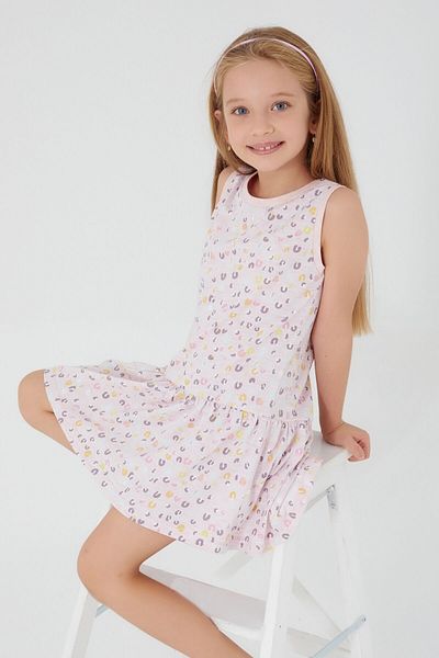 ROLY POLY Κοριτσίστικο φόρεμα Rolypoly Energy Pink Melange