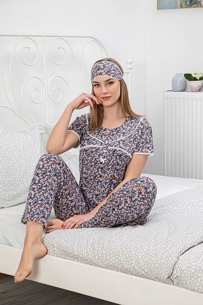 DONLİZZA 5340 Cotton Pajama Set