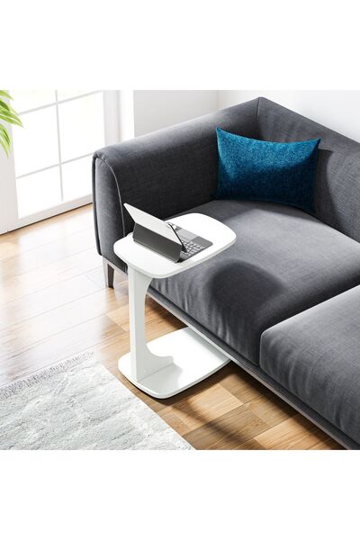 şirinev mobilya Tekerlekli C Sehpa Koltuk Sehpası Yan Sehpa Zigon Sehpa Servi...