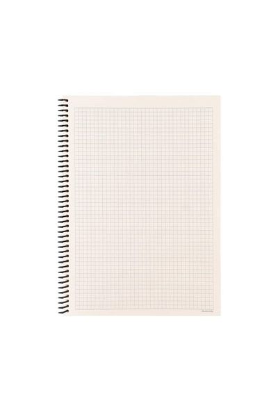 KESKİN COLOR Caiet cu spirală Viking 17x24 cm - Culoare ascuțită, copertă rigidă, 100 Yp pătrat