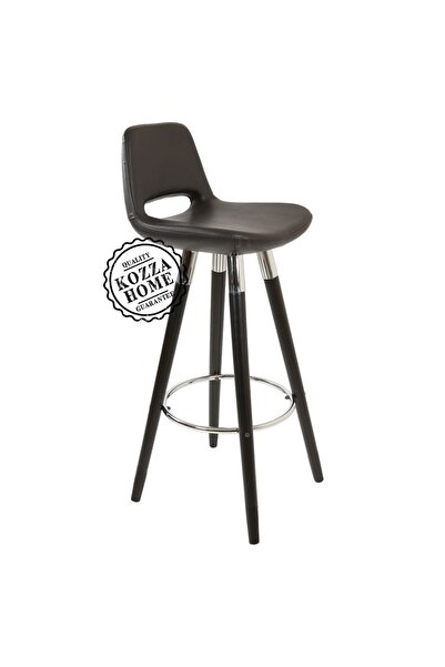 KOZZA HOME Retro 220 Krom Bar Sandalye - 75 cm