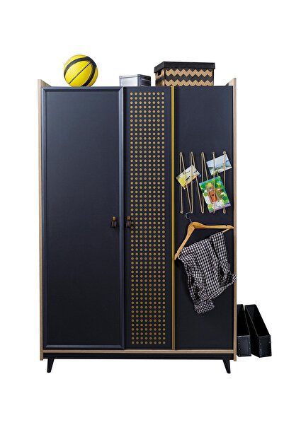 TİTİ GENÇ ODASI 3 Kapılı Dolap