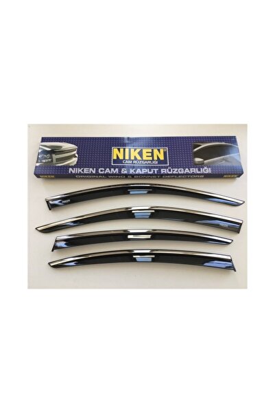 Niken Renault Kadjar 2015-2020 Kromlu Cam Rüzgarlığı 4'lü Mugen