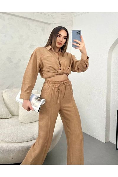 Ekim Store Linen Shirt and Trousers Set
