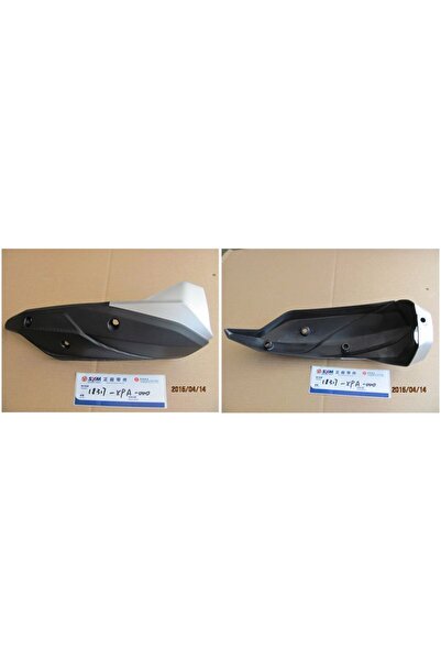 SYM Jet 14 125 Motosiklet Egzoz Koruma Kapağı - Dayanıklı Universal Koruyucu Set