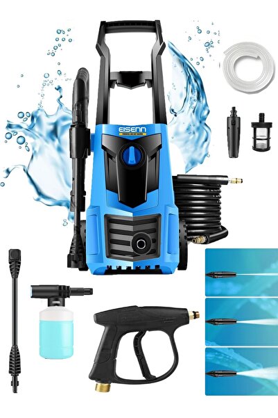 Eisenn Alman Daflong Series 180 Bar Max Otomatik Soğutmalı Portatif Bahçe Ve Oto Yıkama Makinesi