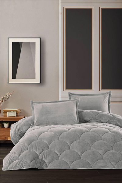 Zeynep Tekstil Clasy Welsoft Quilt - Single, Double Sided Fluffy