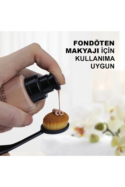 gaman BB krem četkica - oblik kašike, podloge i četkice za zube