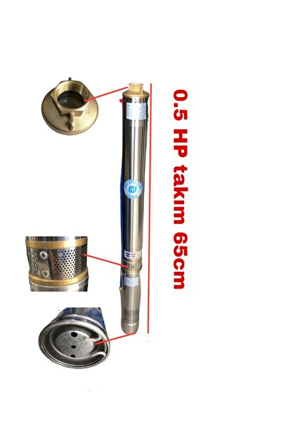 lux dafu 0.5 Hp/6 Kademe Takım Dalgıç Pompa Bakır Sargılı