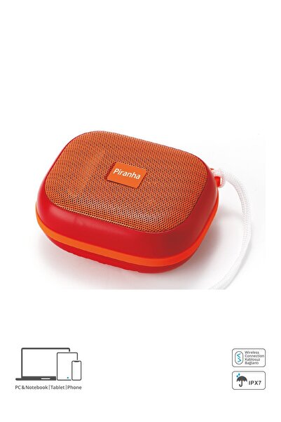 Piranha 7834-T Kablosuz Tws Bluetooth Hoparlör / Ipx7 Suya Dayanıklılık / Usb & Tf Kart Girişi