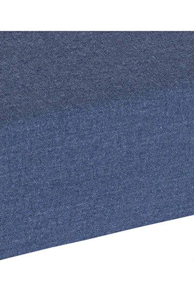 Koza Home Simena Elastic Sheet Set Cotton Navy 9536a