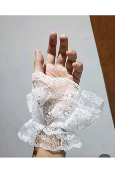 ARHEZ TEKSTİL Tül detaylı eldiven