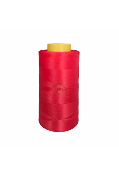 Bukle İplik 150 Denye 5000 Mt Kırmızı Ev Tipi Overlok Ipi ( Ev Tipi Makina Uy...