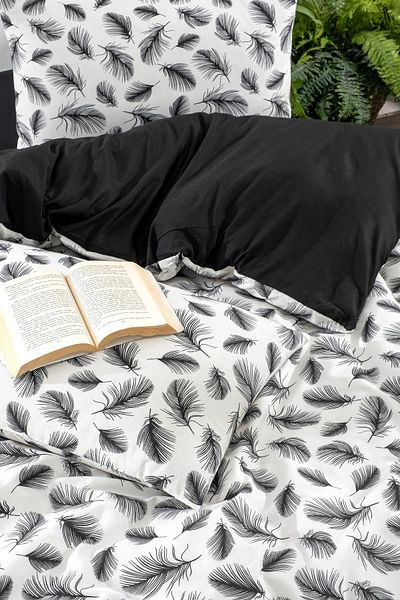 Valezium Double Feather Duvet Cover Set - 200x220 Duvet Cover and 2 Pillowcases