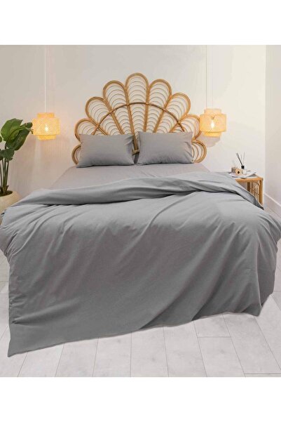 Koza Home Σετ Παπλωματοθήκης Pacifico Cotton Smoke Oversize 240x220 9558a