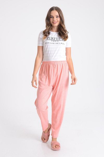 PİNKMARK PINKMARK ΓΥΝΑΙΚΕΙΑ ΜΕΣΗ ΕΛΑΣΤΙΚΑ CASUAL CUT ΒΑΜΒΑΚΙ BATTAL ΜΕΓΑΛΟ ΜΕΓΕΘΟΣ ΠΙΤΖΑΜΑ SIX PMPT25695