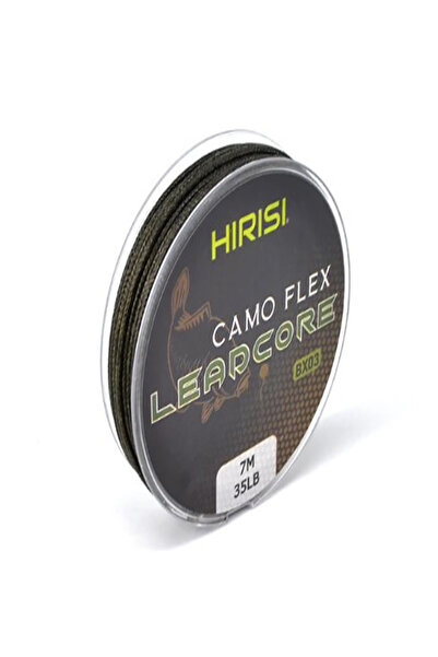 sr sazanrig Snur de pescuit cu plumb verde Camo - Lead Core 7m 35lb