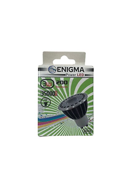 YMB LUNA LED SPOT GU10 3W 5000K 38° LENSLİ 200LM