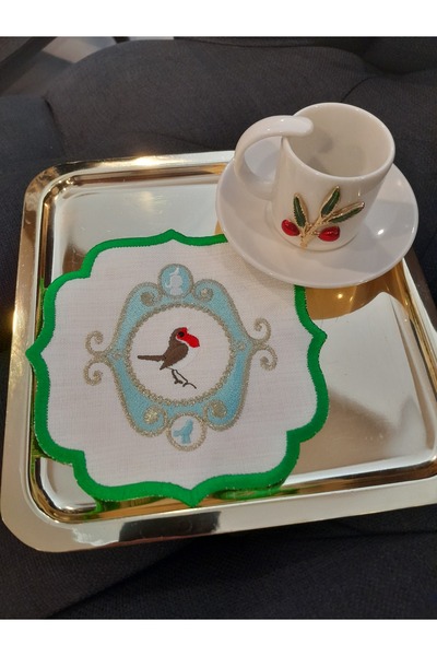 EKKE HOME KUŞ DESEN PARTİ PEÇETESİ 2 Lİ ADET