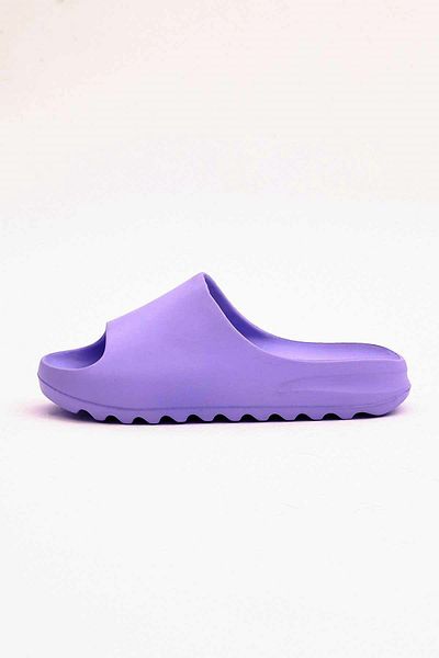 İncim Purple Sabo Unisex EVA Slippers - Daily Comfortable Balcony Garden Pool Beach
