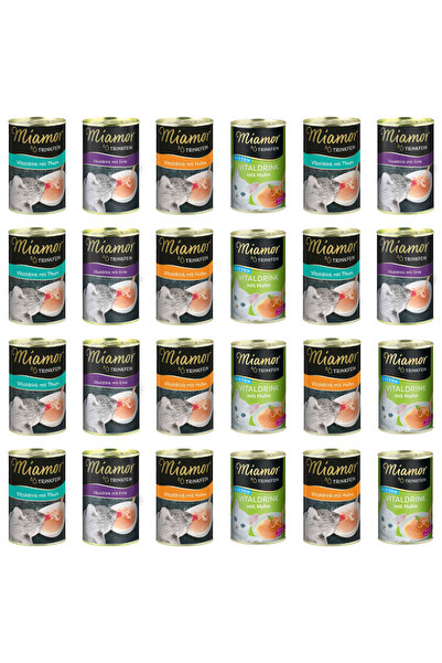 Miamor TOM&JERRYPETSHOP-Karışık Kedi Çorbası 135ml - 24 Adet
