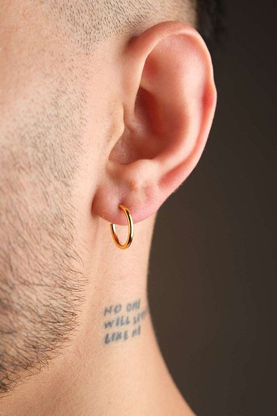 Jack Ferrero Men's Steel Colored Non-Throw Earrings