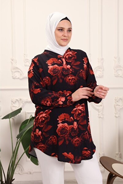 MIZMIZ Dokuma Viskon Yumuşak Kumaş Tunik