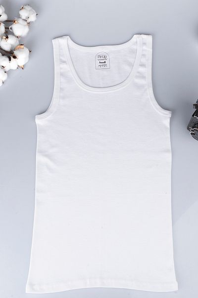 PİNUPTEX 3-Pack^100% Cotton Ribbed Men's Undershirt