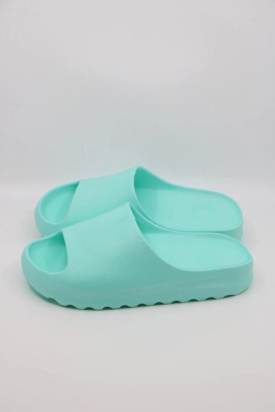İncim Turquoise Sabo EVA Unisex Daily Slippers - Comfortable for Balcony, Garden, Pool and Beach