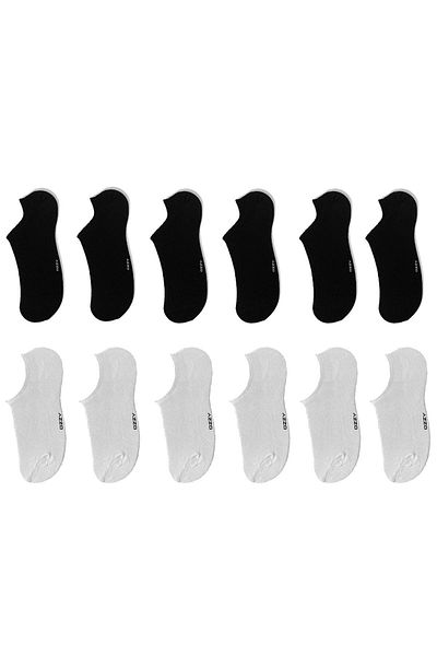 Ozzy Socks 12 Pairs of Seamless Women's Bamboo Invisible (sneaker) Sneaker Socks.