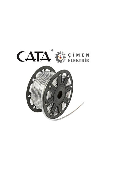 Cata 25 Metre Ct 4552 220v 3 Çip Dış Mekan Hortum Şerit Led Yeşil