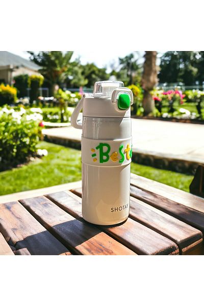 YDGR 550ml Stainless Steel Thermos - School, Sports and Hot and Cold Drink Thermos