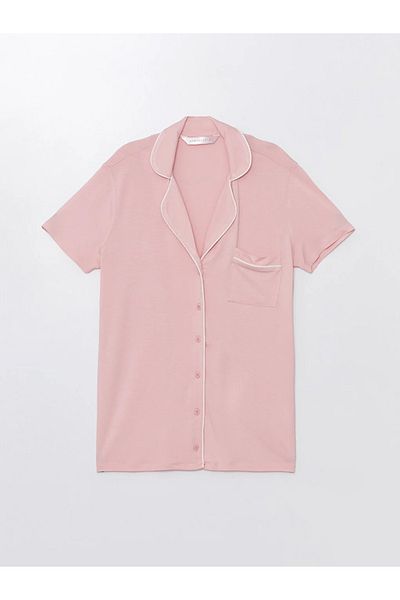 LC Waikiki LCW DREAM - Σετ γυναικείες πιτζάμες: πέτο πουκάμισου, κοντομάνικο