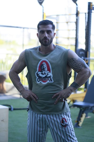 Fashion'S Μπλουζάκι Olympia Green Athlete Zero Sleeve