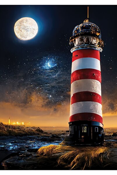 şazenur لغز ستار بوابة نيون - 1000 قطعة، 68x48 سم