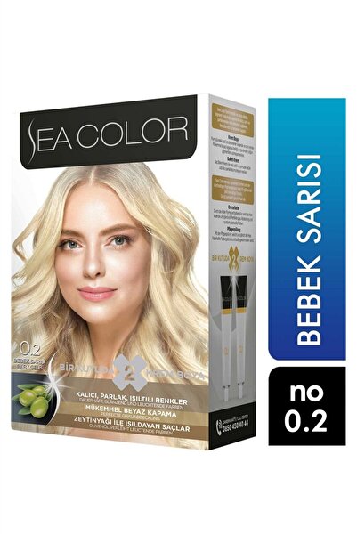 Sea Color 0.2 Bebek Sarısı 2 Tüplü Set Boya