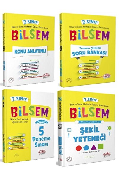 Editör Yayınevi 2.Sınıf Bilsem Seti