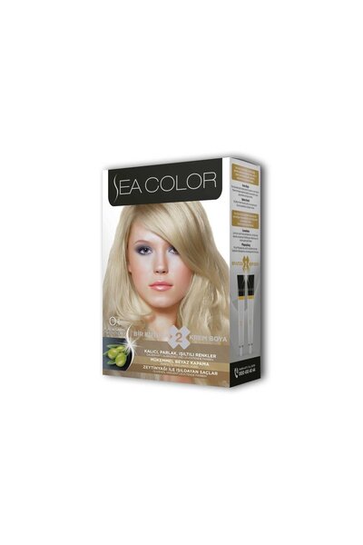 Sea Color Saç Boyası Seti Platin Sarısı No:0.1