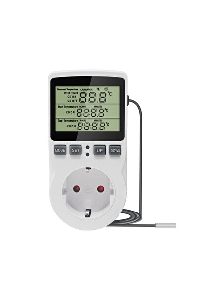 MULTİ SAN MULTİSANAYİ KT3100 Fişli Termostat Isı Kontrol Cihazı İster Termost...