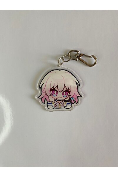 Hara Company Joc Honkai Star Rail - Breloc și ornament pentru geantă de 7 martie