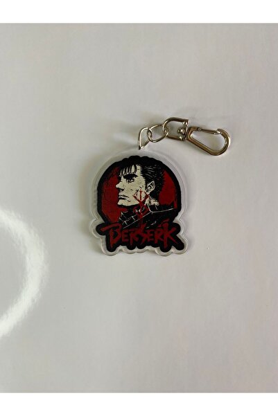 Hara Company سلسلة مفاتيح على شكل شخصية Berserk Anime Guts - زخرفة الحقيبة
