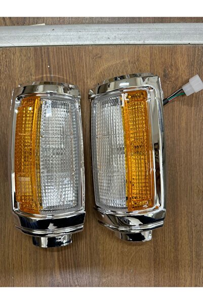 NS Nilser Auto Parts Mitsubishi L200 Uyumlu Nikelaj Sağ Sol Sinyal Lambası Se...