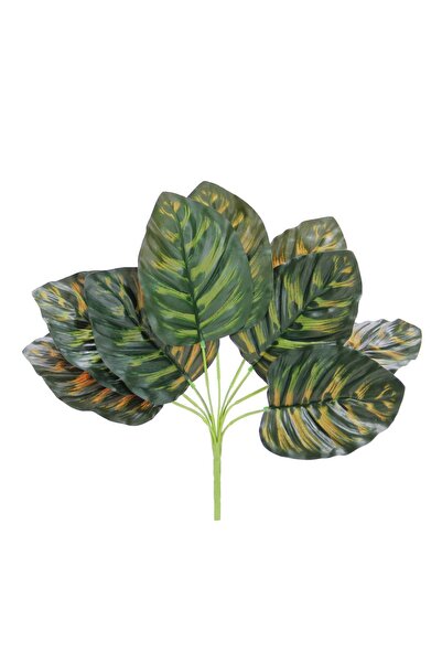 Dekorsende Calethea artificială, ramură mare, 30 cm