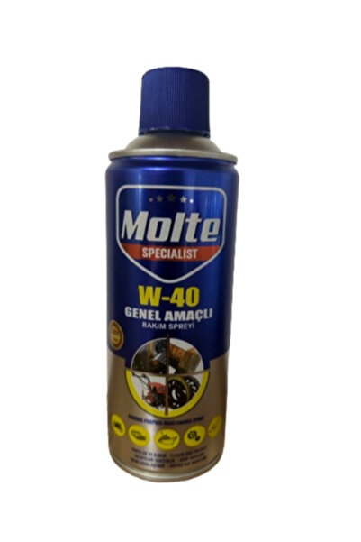 Spreycim Molte W-40 Pas Sökücü Yağlayıcı Genel Amaçlı Multi Bakım Sprey 400 M...