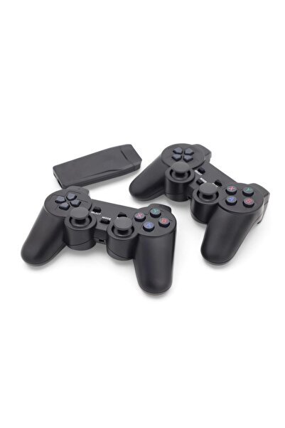 Genel Markalar 2.4g Wıreless Controller Gamepad Çift Kol Oyun Paneli Nostaljik-atari