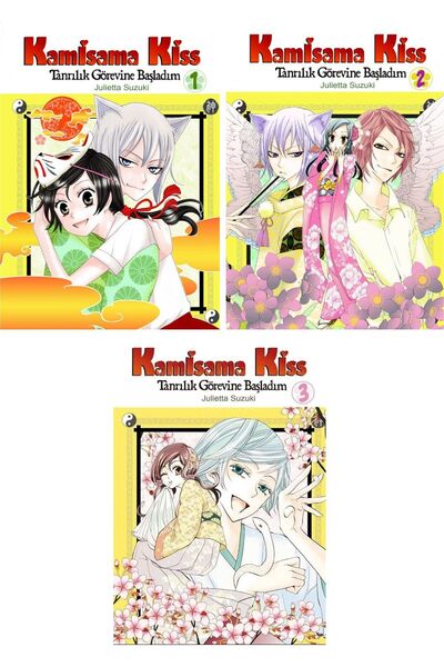 Komikşeyler Yayıncılık Kamisama Kiss – 3 Kitap Manga Seti