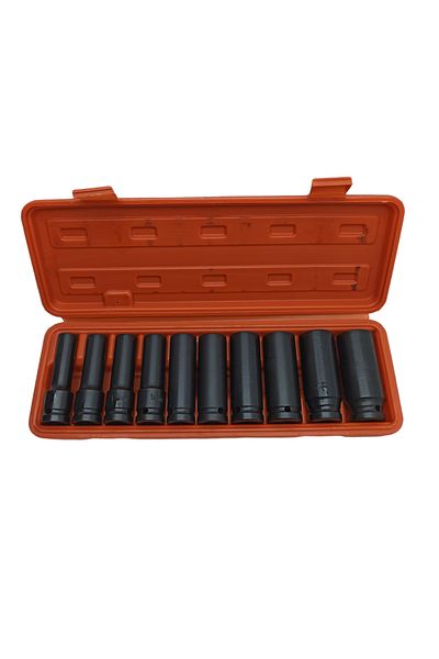 ÜLKÜ HIRDAVAT 10 Pc 1/2 Black Socket Set - Country Hardware