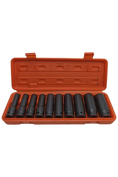 ÜLKÜ HIRDAVAT 10 Pc 1/2 Black Socket Set - Country Hardware